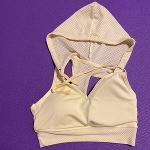 5/$15 Cute hooded sports bra
